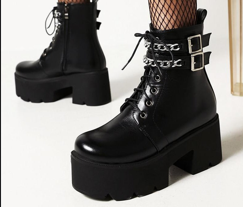 Gothic-Punk Boots WS F15