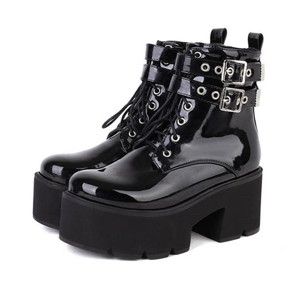 Punk-Rock Platform Boots WS F16