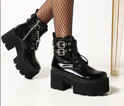 Punk-Rock Platform Boots WS F16