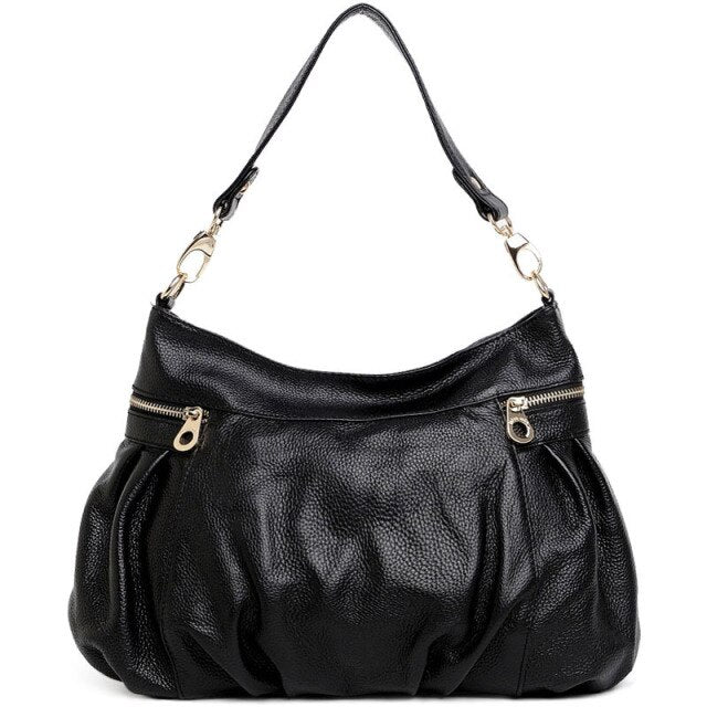 Natural Leather Handbag Aloña