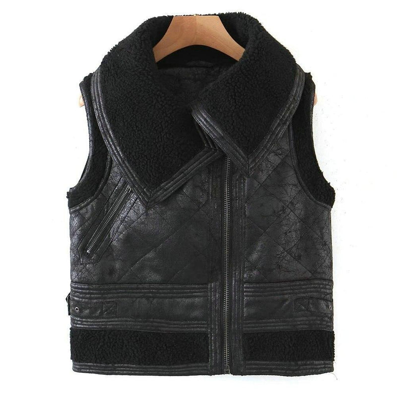 Leather Vest WS J52