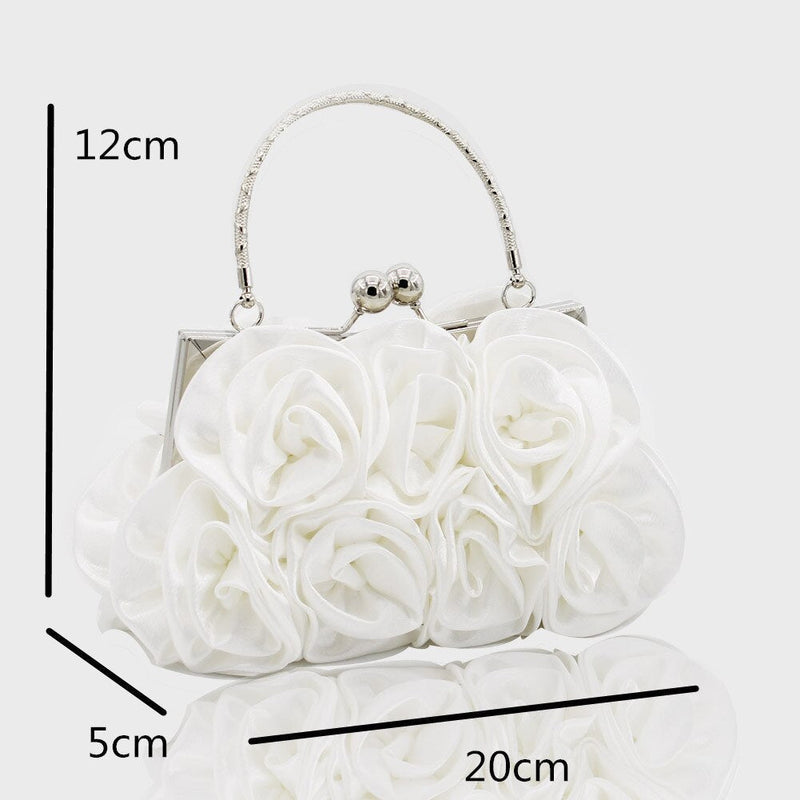 Satin Flower Handbag Princess