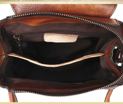 Handmade Leather Backpack Nakano