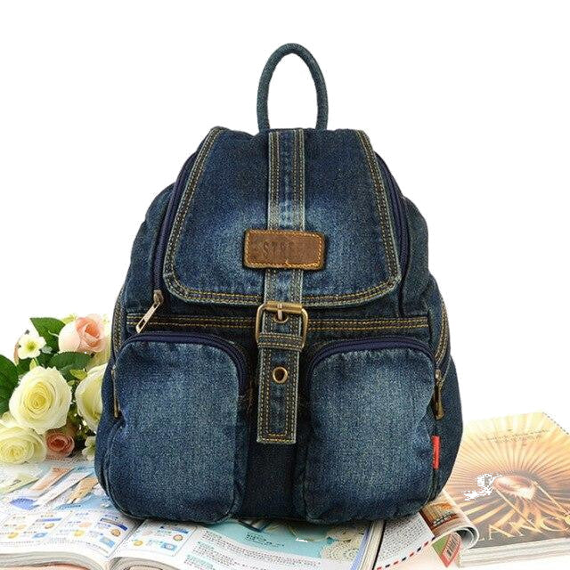 Backpack Fashion Jeans