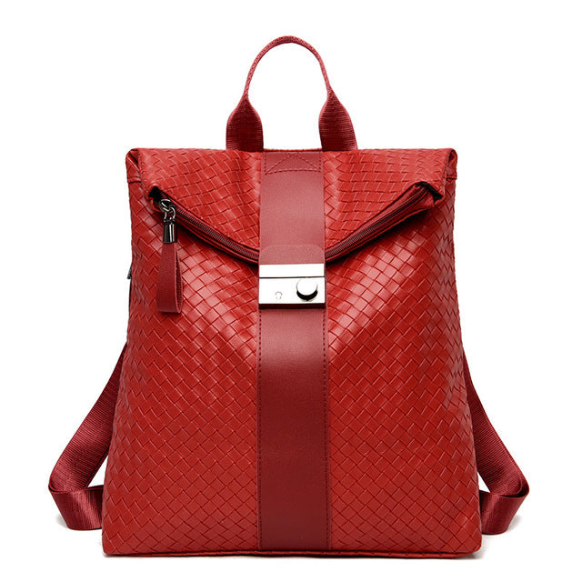 Leather Backpack Tressy