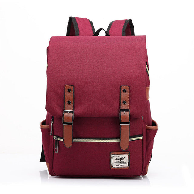 Retro Canvas Backpack Kallens